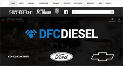 Desktop Screenshot of dfcdiesel.com